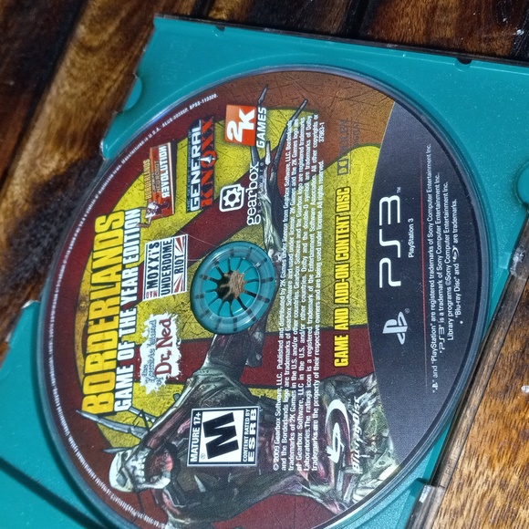 G-19 PS3  BLACK LABEL-Borderlands -  game of the year edition game - Picture 2 of 4